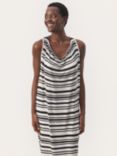 Part Two Gekka Sleeveless Casual Fit Maxi Dress, Black Stripe