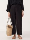 Part Two Petrines Linen Wide Leg Cropped Trousers