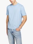SISLEY Solid Coloured Regular Fit T-Shirt, Grey