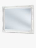 Yearn Elizabeth Rectangular Wall Mirror, White