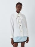 Sister Jane Dream Fortune Belted Blouse, Ivory