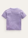 Mini Boden Kids' Popcorn Boucle T-Shirt, Lavender
