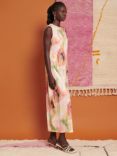 GHOSPELL Salma Abstract Print Sequin Maxi Dress, Multi