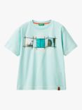 Benetton Kids' Live Details Short Sleeve T-Shirt