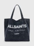 AllSaints Underground Acid Tote Bag, Costello Blue
