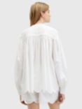 AllSaints Etti Organic Cotton Shirt, Off White