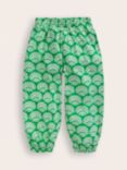 Mini Boden Kids' Jersey Harem Trousers, Green