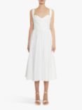 True Decadence Hannah Midi Dress, White