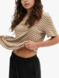 MY ESSENTIAL WARDROBE Lisa Striped Short Sleeve T-Shirt, Dijon Striped