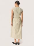 Soaked In Luxury Simone Fit Flare Midi Dress, Spray Green
