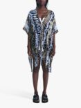 James Lakeland Savage Animal Print Kaftan