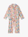 Stych Kids' Rainbow Print Pyjamas, Multi