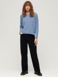 Superdry Vintage Dropped Shoulder Cable Knit Jumper