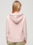 Superdry Classic Heritage Hoodie, Somon Pink Marl