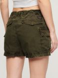 Superdry Cotton Cargo Shorts, Olive Night Green