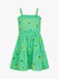 Angels by Accessorize Kids' Banana Print Tiered Dress, Green