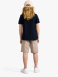 Lindex Kids' Organic Cotton Short Sleeve Polo Shirt