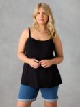 Live Unlimited Jersey A-Line Cami, Black