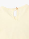 Benetton Baby Ice-Cream Trio Print T-Shirt, Pastel Yellow/Multi