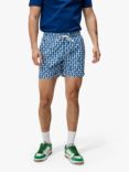 J.Lindeberg Banks Island Geo Swim Trunks, Blue/Multi