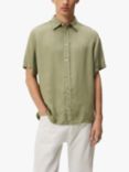 J.Lindeberg Regular Light Tencel Shirt, Green