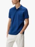 J.Lindeberg Troy Cotton Polo Shirt, Estate Blue