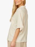 Sisters Point Casual Loose Fitted Shirt, Nature