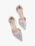 Carvela Shine Embellished Court Shoes, Silver