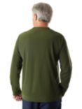 Rohan Microgrid Fleece Crew Neck Jumper, Conifer Green