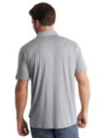 Rohan Merino Cool Short Sleeve Polo Top, Haze Grey Marl