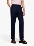 SISLEY Slim Fit Cotton Twill Trousers
