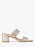 Carvela Twisted Leather Heeled Mules