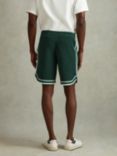 Reiss Jack Textured Tipped Shorts, Green
