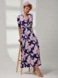 Jolie Moi Kenzie Floral Jersey Maxi Dress
