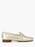 Carvela Marina Snaffle Trim Leather Loafers, Gold