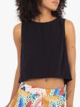 Traffic People Other Lives Evie Crop Top, Black