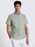 Moss Short Sleeve Cotton Shirt, Green