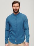 Superdry Grandad Shirt, Blue