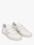 VEJA Recife Leather Trainers, Extra White/Natural