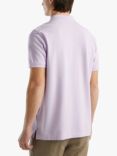 Benetton Short Sleeve Polo Shirt, Lilac