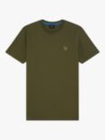 Paul Smith Zebra Organic Cotton T-Shirt, Green