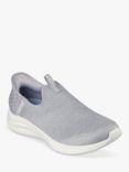 Skechers Ultra Flex 3.0 Smooth Step Sports Shoes, Light Grey