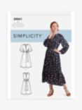 Simplicity Misses' Wrap Front Dress Sewing Pattern, S9041