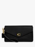 Coach Wyn Leather Wristlet Clutch