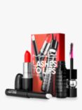 MAC Superstar Lashes to Lips Makeup Gift Set, Red