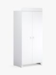 Little Acorns Classic Double Wardrobe, White