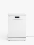 John Lewis JLDWW1303 Freestanding Dishwasher, White