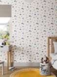 little home at John Lewis Fairy Garden Wallpaper, Multi