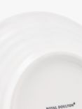 Royal Doulton Pacific Stone Porcelain Small Plate, Set of 4, 16cm, Grey