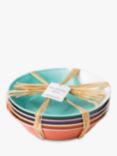 Royal Doulton 1815 Bright Colours Porcelain Pasta Bowls, Set of 4, 22.5cm, Assorted